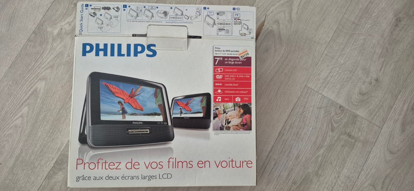 Dvd portable voiture., Enlèvement ou Envoi, Portable
