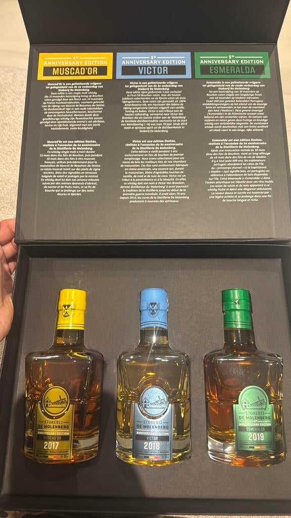 Gouden Carolus Anniversary Tasting Set (3 x 20cl), Collections, Marques & Objets publicitaires, Neuf, Enlèvement