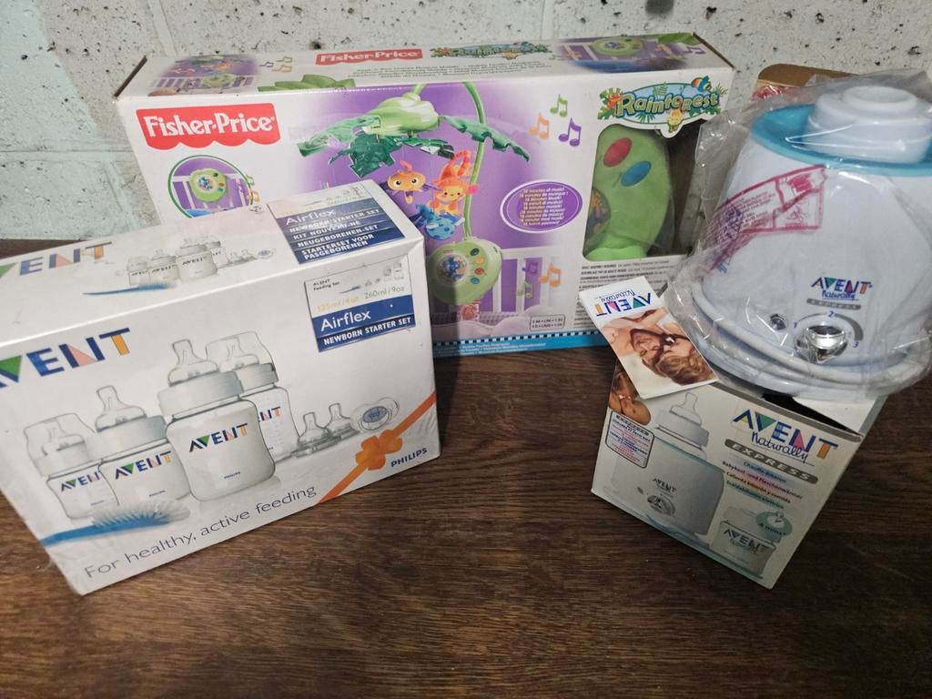 Biberons mobile pour bébé, Ophalen