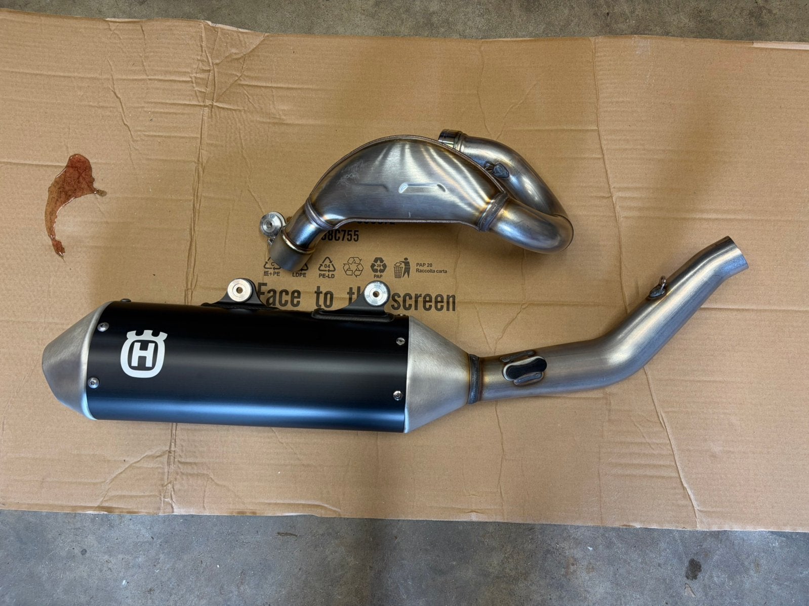 Nouveau système d'échappement Husqvarna FC 450 2026, Enlèvement ou Envoi