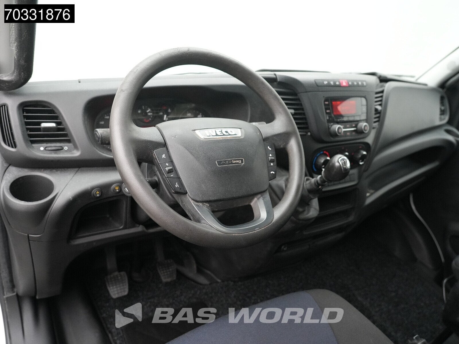 Iveco Daily 35C14 Kipper Dubbele Cabine Dubbellucht 3,5t Tre, Auto's, Gebruikt, Euro 6, Iveco, 2815 kg