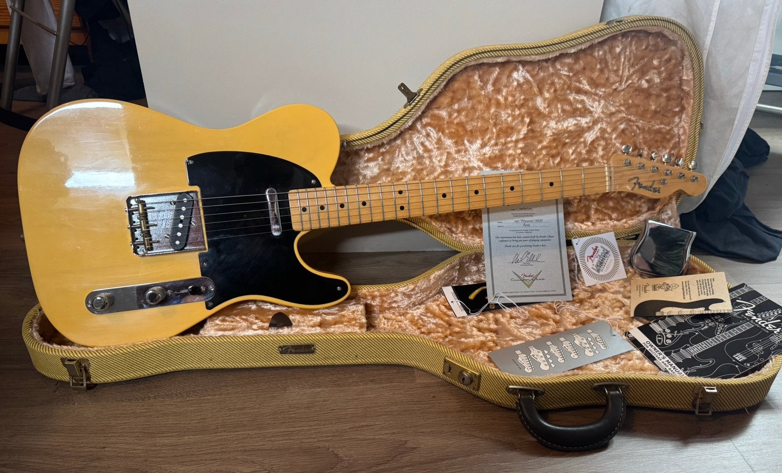 Fender nocaster customshop, Muziek en Instrumenten, Ophalen, Zo goed als nieuw, Fender