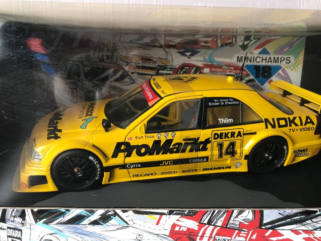 Mercedes DTM 1:18 ut models, Ophalen of Verzenden, Auto, UT Models