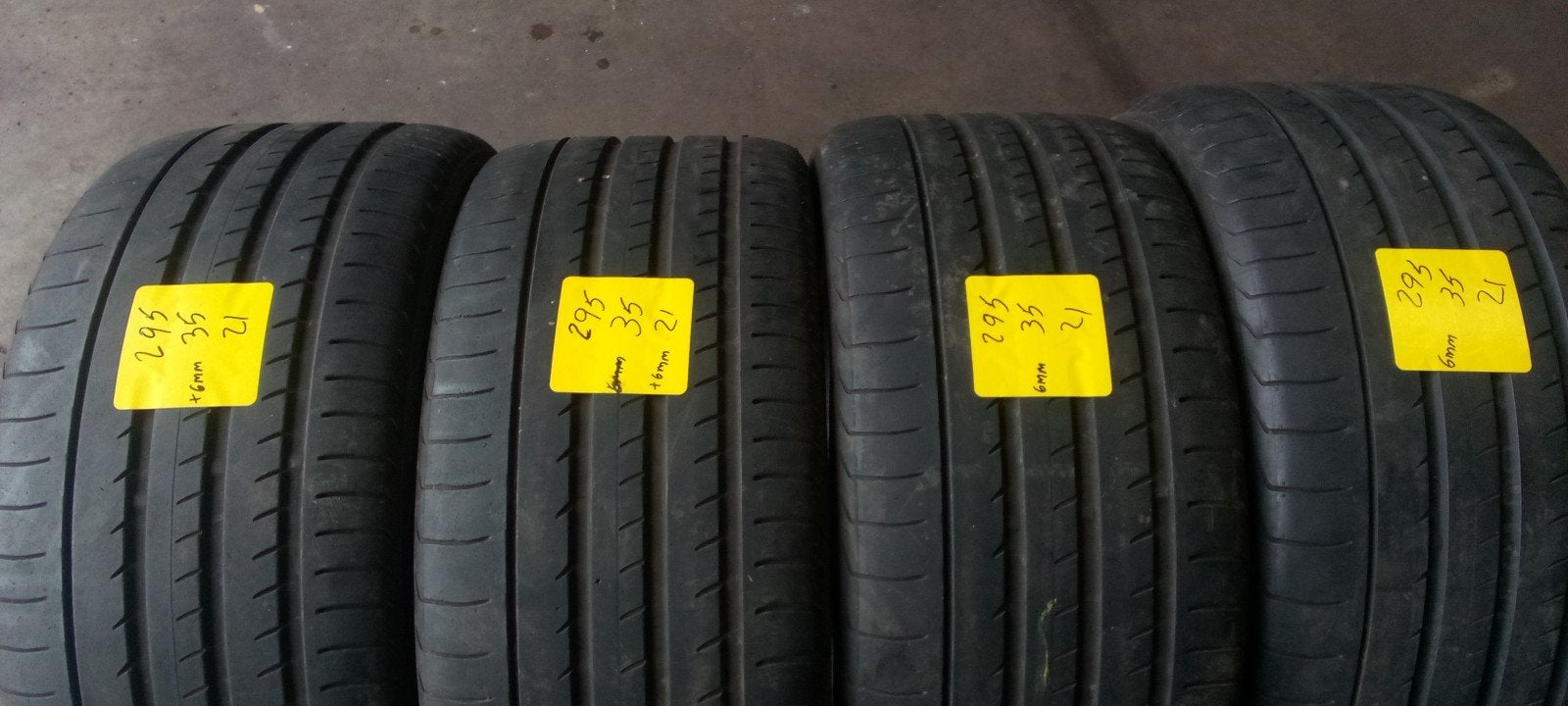 2953521 295/35/21 295/35r21 été Yokohama, Enlèvement