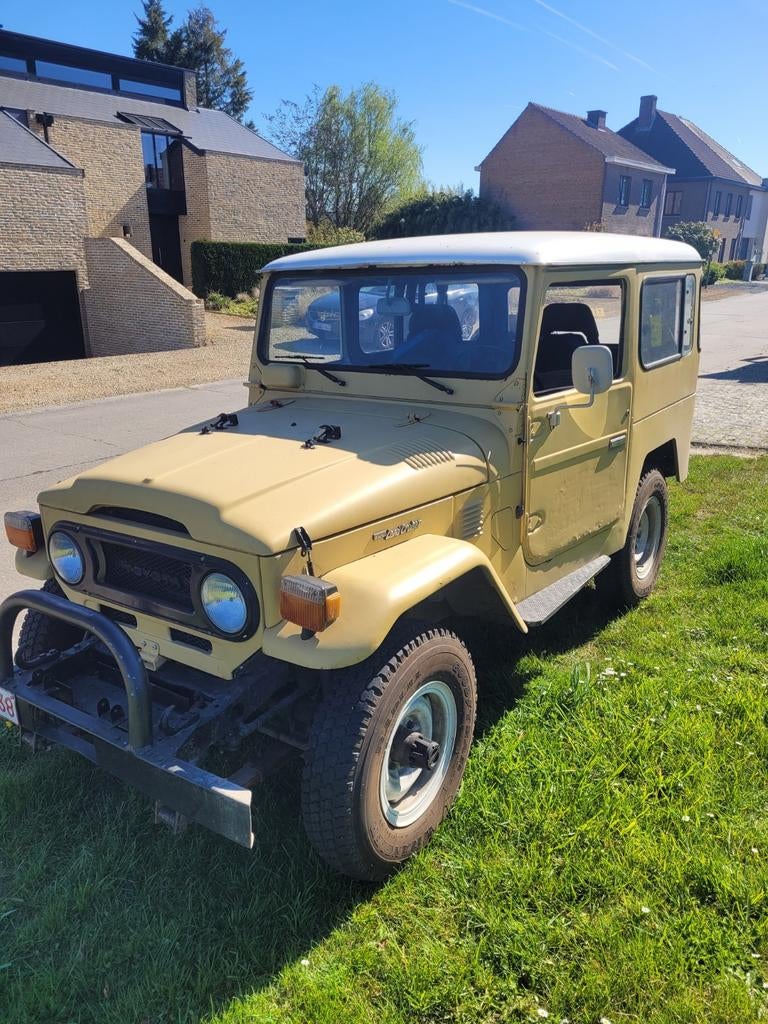 Toyota land cruiser BJ40, Autos, Oldtimers & Ancêtres, Particulier, 4x4, Toyota, Diesel, SUV ou Tout-terrain, 2 portes, Boîte manuelle
