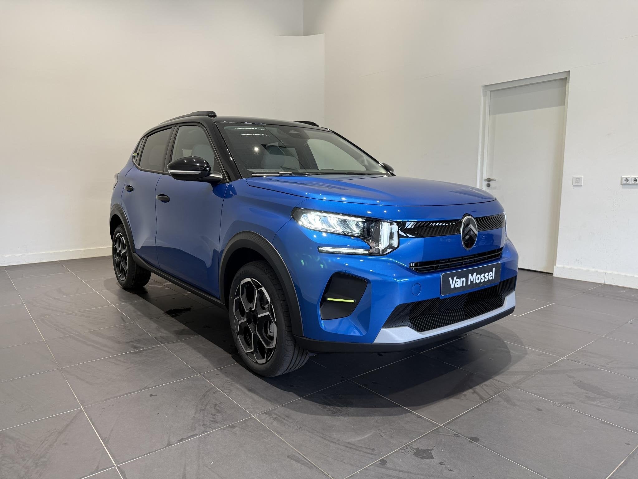 Citroën C3 Hybride 110 ch Automatic MAX, Auto's, Stof, Blauw, Bedrijf, 5 zetels