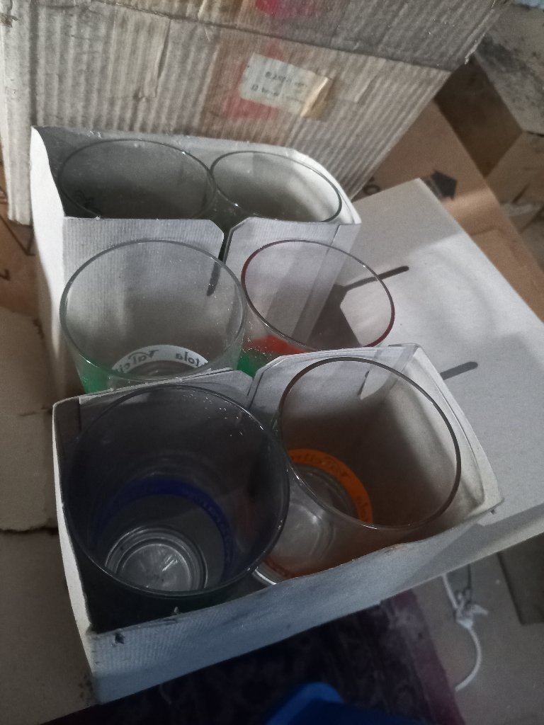 6 VAL glazen, Ophalen of Verzenden, Nieuw, Glas, Glas of Glazen