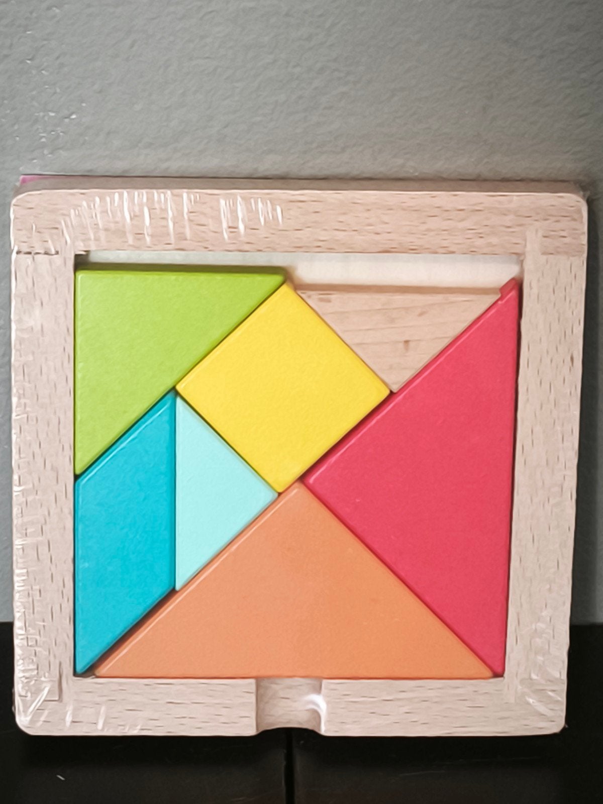 tangram en bois, Kinderen en Baby's, Speelgoed | Educatief en Creatief, Ophalen of Verzenden, Nieuw, Puzzelen