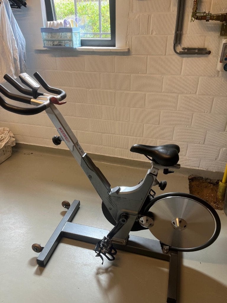 Indoor cycling fiets, Ophalen, Gebruikt, Aluminium, Spinningfiets