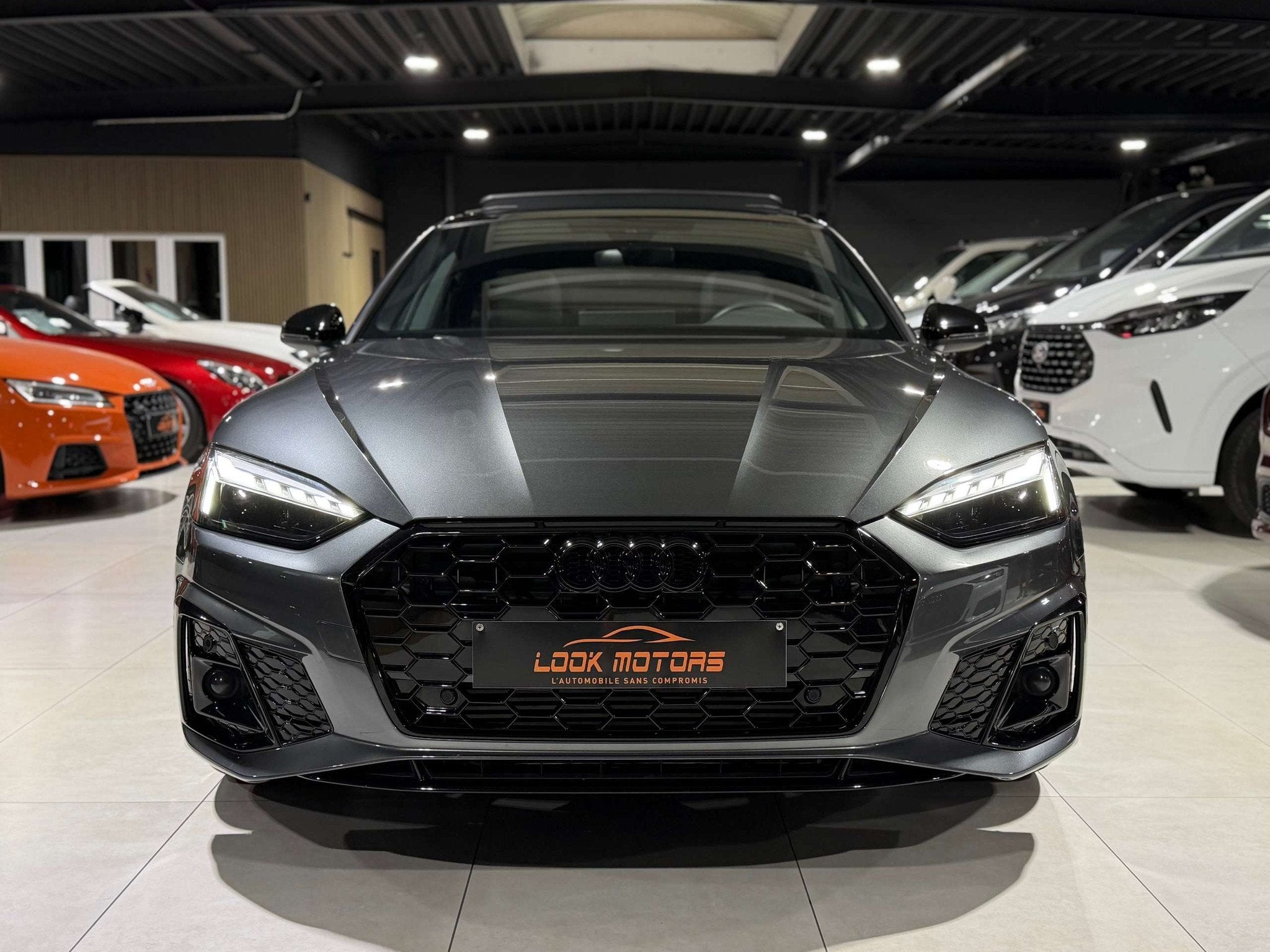 Audi A5 SPORTBACK 2.0 TFSI S line S tronic 150cv Pack SHADOW, Cuir, Argent ou Gris, Achat, 110 kW