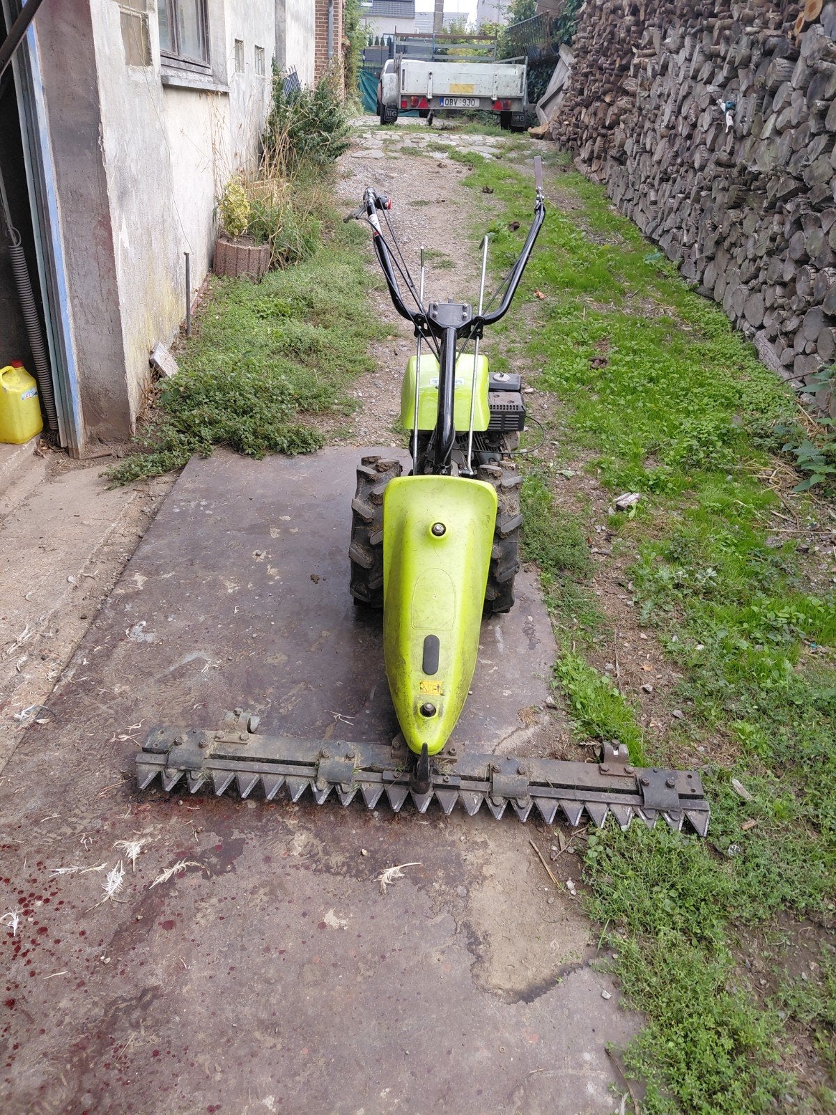 motoculteur grillo + outil complet monteur honda gx pro, Grillo, Enlèvement ou Envoi, Fonction de mulching, Tondeuses à gazon à essence