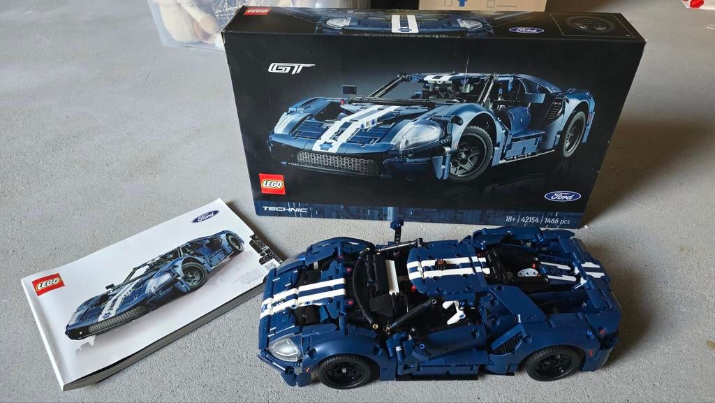 Lego Ford Gt 42154, Lego, Ophalen of Verzenden, Zo goed als nieuw, Complete set