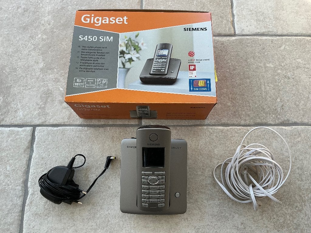 Siemens Gigaset 450S sim, Enlèvement ou Envoi, Comme neuf, 1 combiné