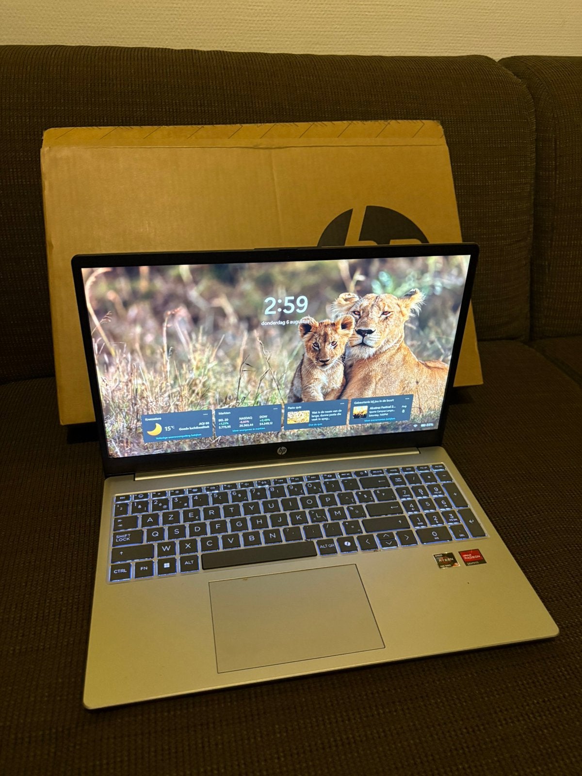 Ordinateur portable HP, Informatique & Logiciels, Envoi, Comme neuf, 16 GB