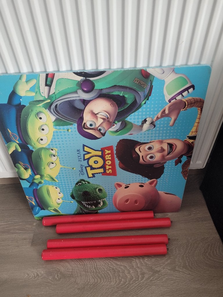 Table toy story, Enlèvement, Autres personnages, Utilisé, Autres types