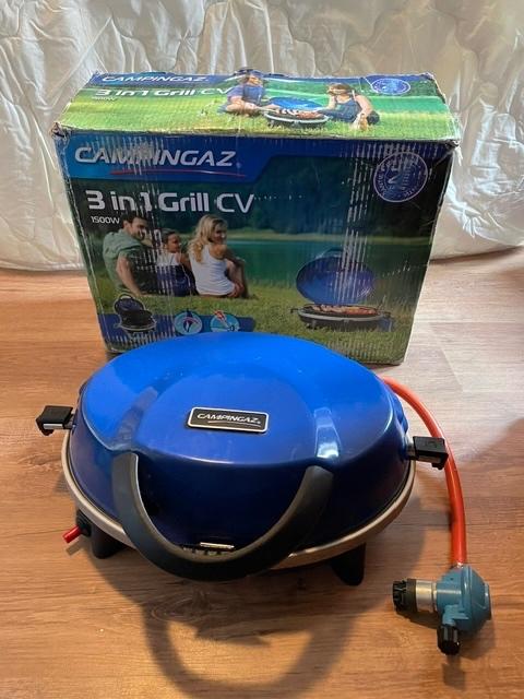 Campinggaz 3 in 1 grill CV, Ophalen, Gebruikt