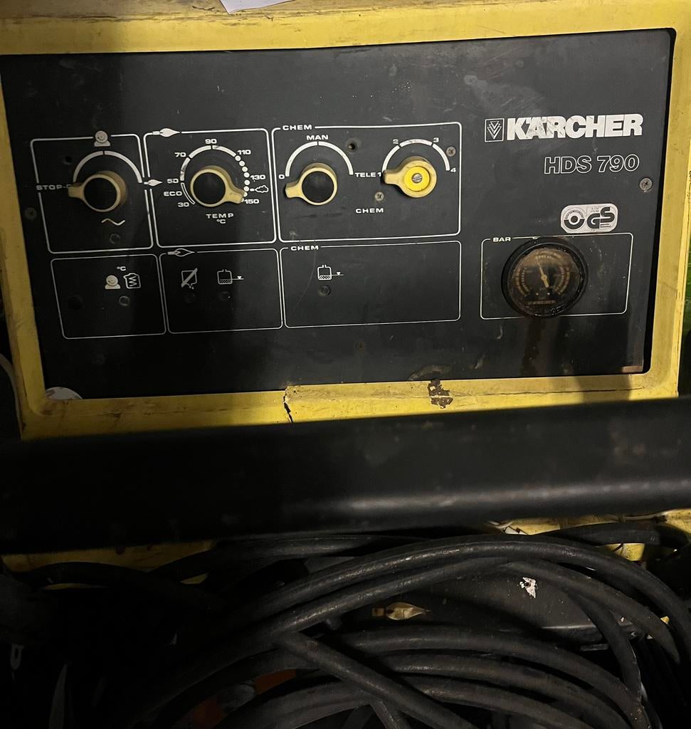 Karcher hogedrukreiniger, Tuin en Terras, Hogedrukreinigers, Ophalen, Zo goed als nieuw