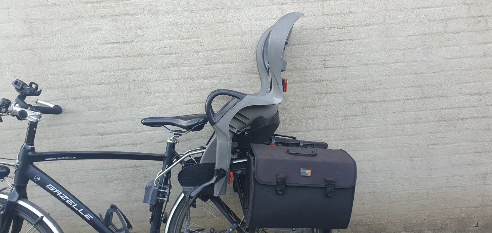 Fietsstoel+bagagedragerverlenger., Fietsen en Brommers, Ophalen