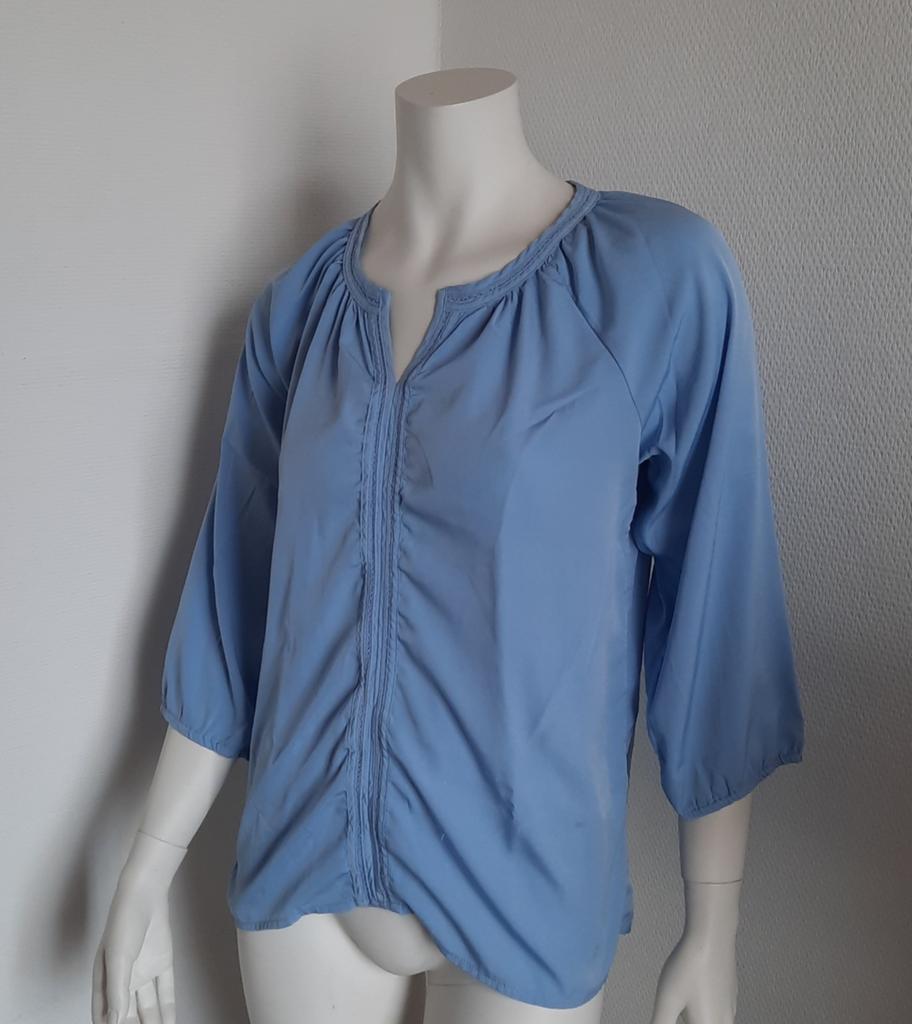 Blouse "40", Ophalen of Verzenden, Blauw