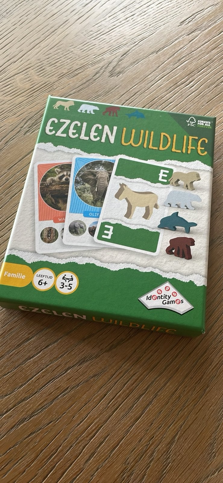 Spelletje Ezelen wildlife nieuw, Ophalen, Nieuw