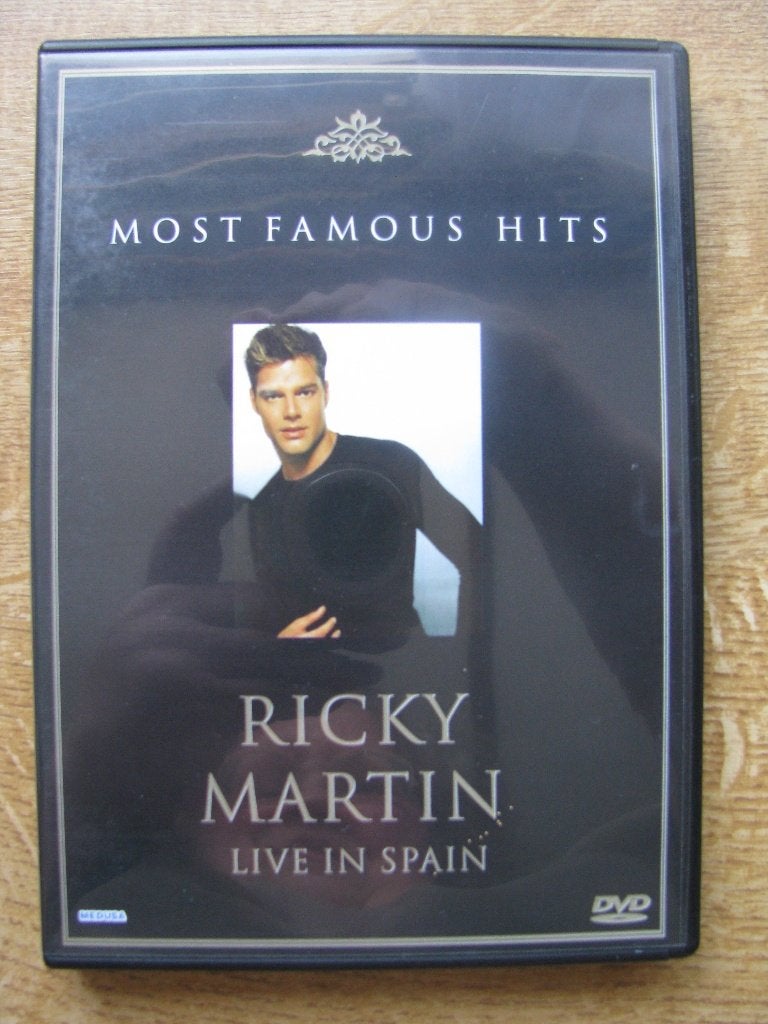Ricky Martin live in Spain, Engels, Inclusief doosje, Ophalen of Verzenden, Zo goed als nieuw