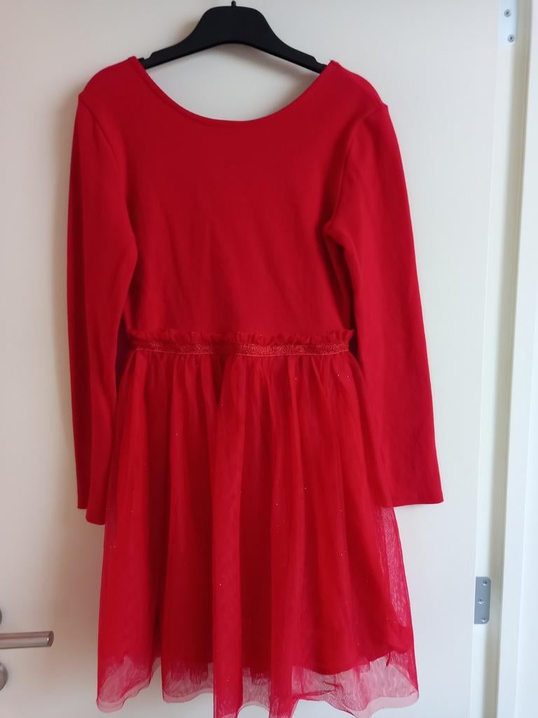 Rode feestjurk 152 NIEUW, Enfants & Bébés, Vêtements enfant | Taille 152, Neuf, Robe ou Jupe, Fille, Okaïdi