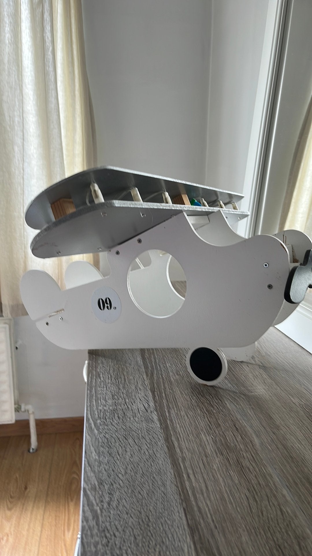 Lamp vliegtuig, Ophalen, Gebruikt