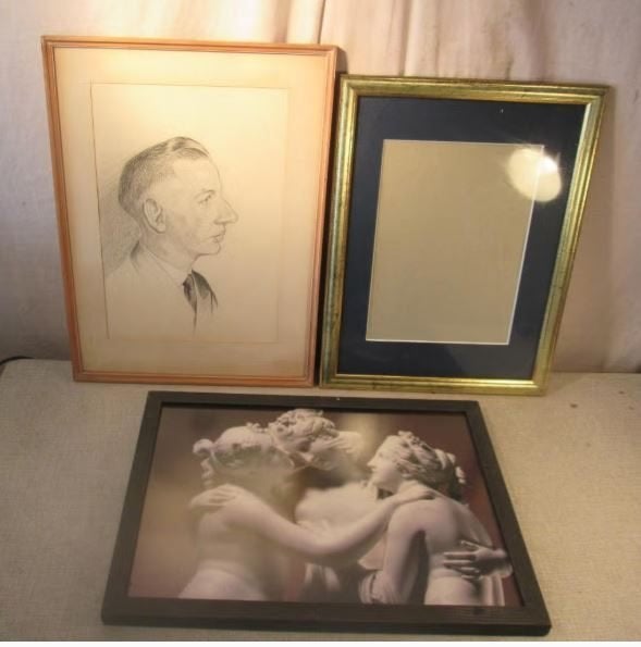 3 magnifiques cadres photo en bois - 42 x 32, Enlèvement ou Envoi, Comme neuf, Avec verre, Cadre photo standard