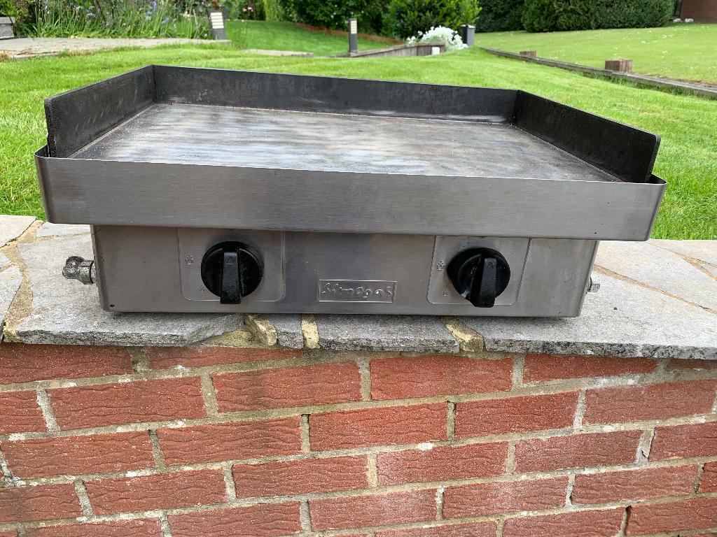 plancha gaz, Tuin en Terras, Gasbarbecues, Ophalen, Gebruikt