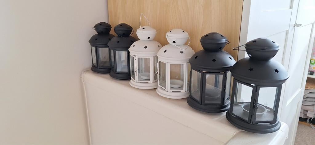 6 lanternes Ikea pour intérieur/extérieur., Enlèvement