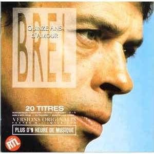 LP/ 2X BREL > QUINZE ANS D'AMOUR, LP, Ophalen of Verzenden, 12 inch, Dubbel-LP