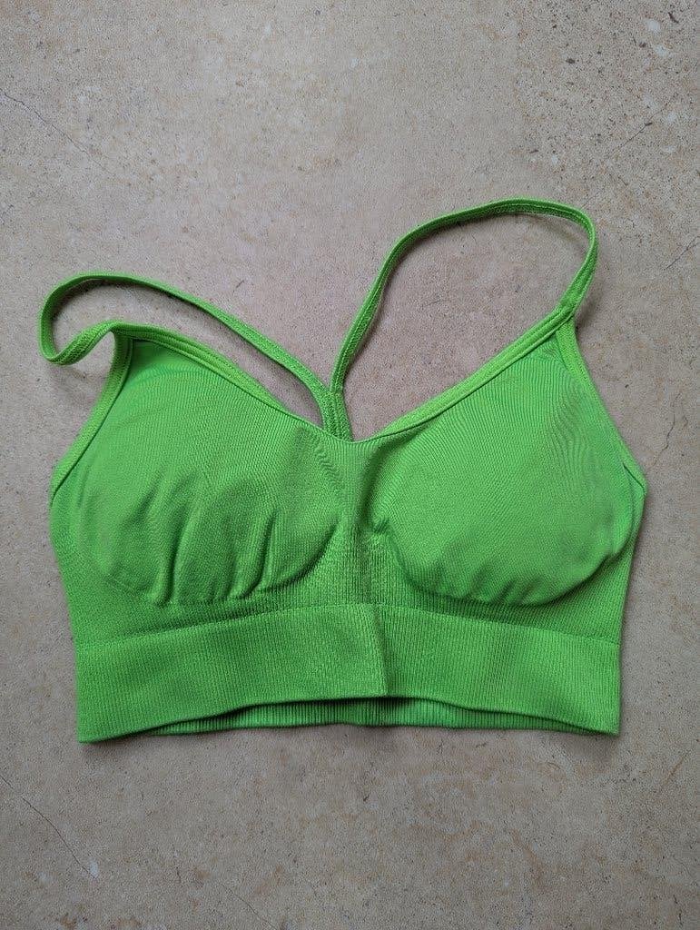 Gymshark groene bh, Kleding | Dames, Sportkleding, Verzenden, Maat 34 (XS) of kleiner, Groen, Gymshark