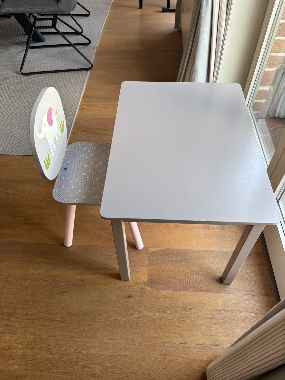 Table et chaise enfant Vertbaudet, Enlèvement
