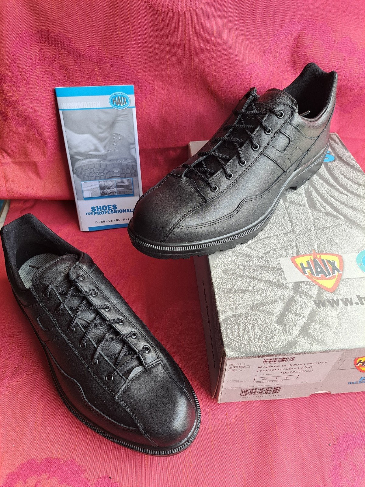 Haix tactical Molières, heren werkschoenen mt 45, Kleding | Heren, Nieuw, Ophalen of Verzenden, Werkschoenen, Zwart