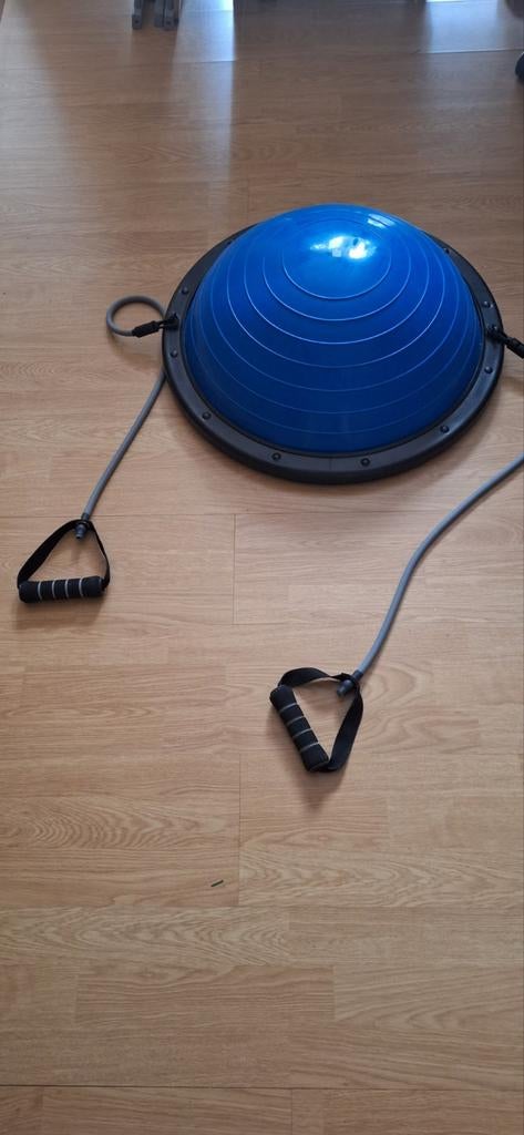station d'équilibre  fitness réversible avec élastiques, Sports & Fitness, Enlèvement ou Envoi