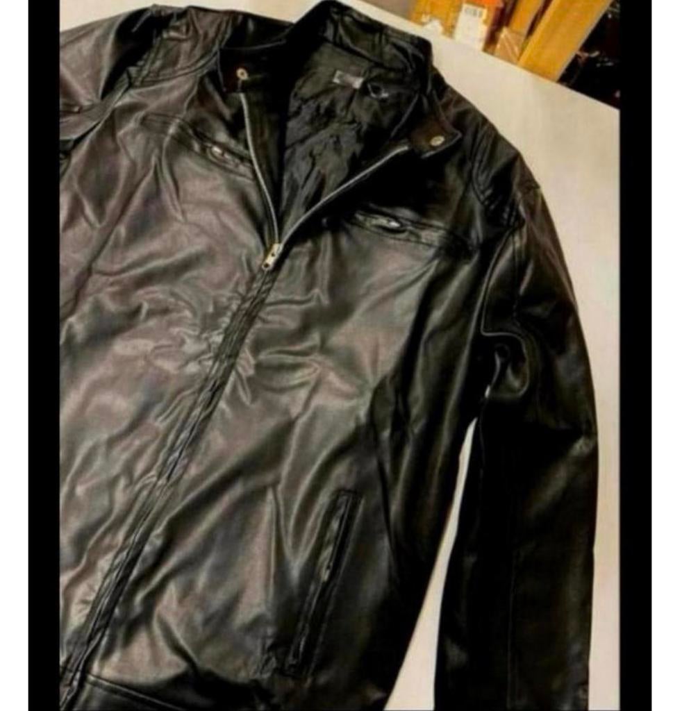 Nouvelle veste d'été XL en cuir synthétique pour femme, Enlèvement ou Envoi, Neuf, Taille 46/48 (XL) ou plus grande, Noir