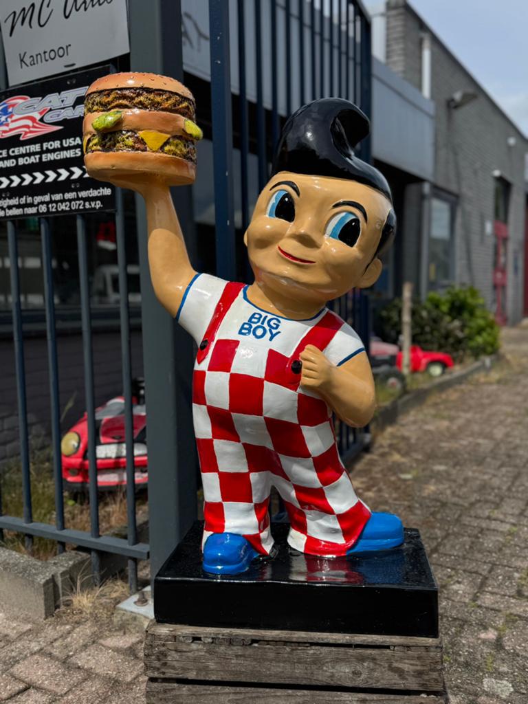 Statue Big Boy Hamburger, États-Unis, Enlèvement, Utilisé, Panneau publicitaire