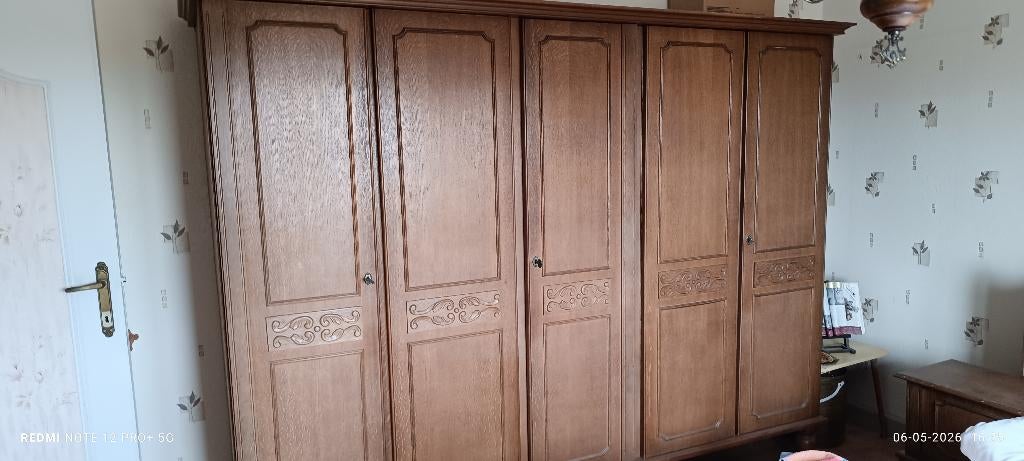 GRATIS eiken slaapkamer GRATIS, Antiquités & Art, Enlèvement
