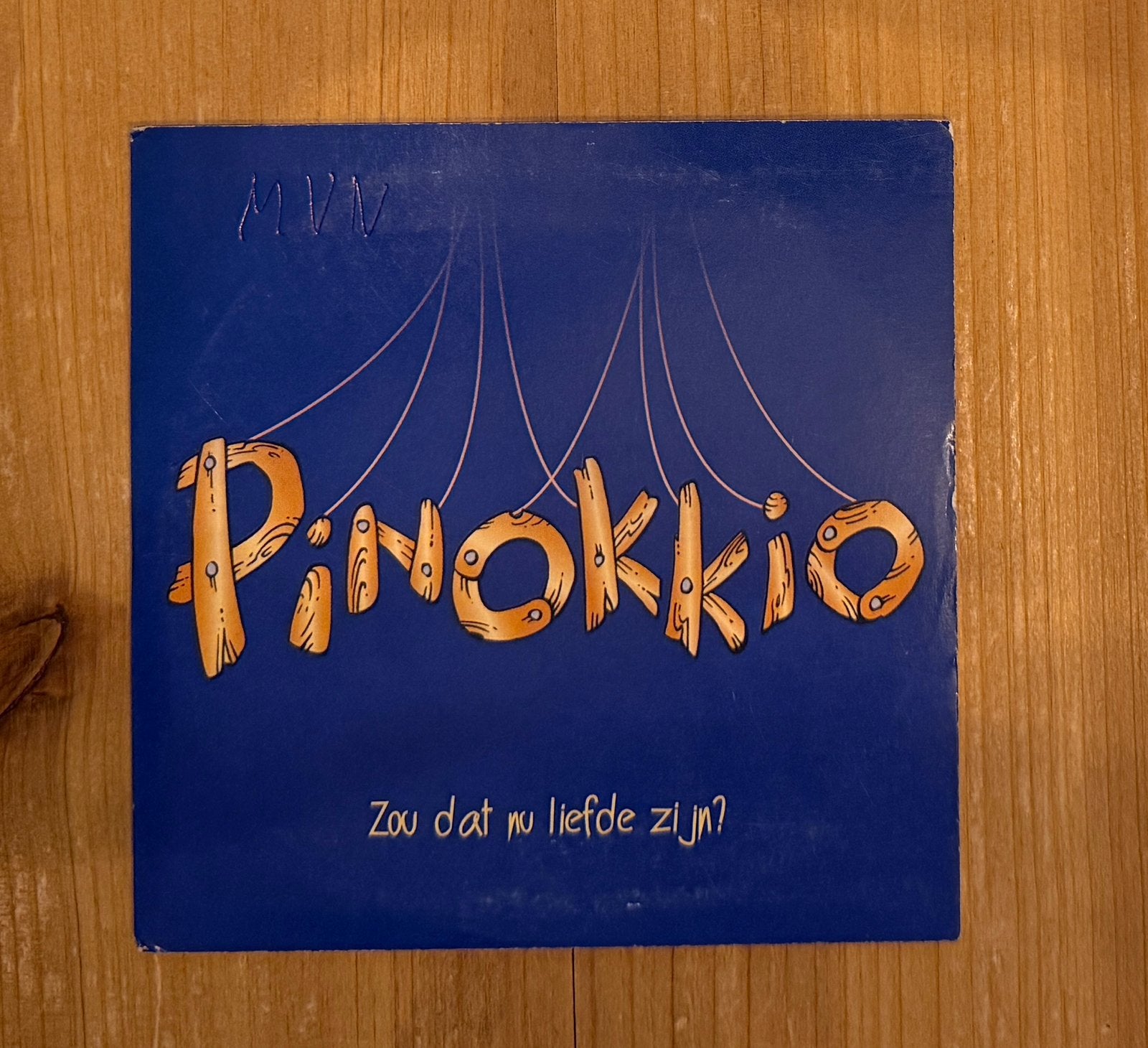 Musical Pinokkio - Zou dat nu liefde zijn (single), Ophalen of Verzenden, Zo goed als nieuw, Soundtrack of Musical, Single