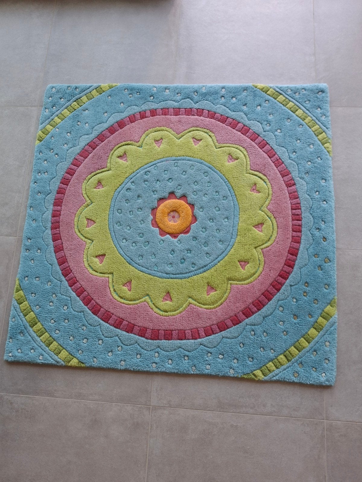 tapijt voor kinderkamer, Kinderen en Baby's, Blauw, Ophalen, Gebruikt, Overige typen