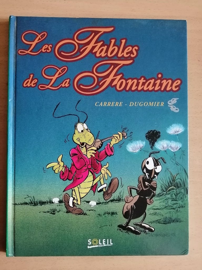 BD Les Fables de la Fontaine de Dugomier et Carrère, Eén stripboek, Ophalen of Verzenden