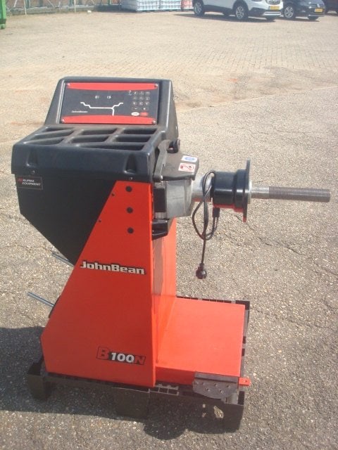 JohnBean B100N Motor balanceermachine, Ophalen, Gebruikt