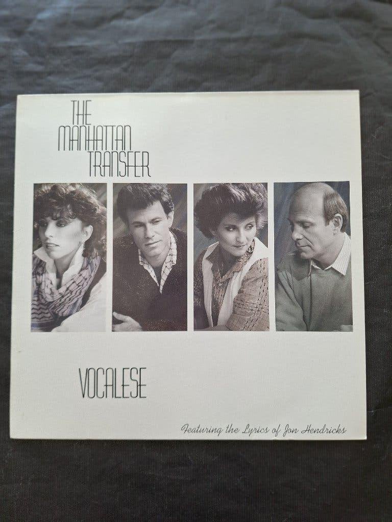 MANHATTEN TRANSFER "Vocalese" LP (1985) IZGS, LP, Ophalen of Verzenden, Zo goed als nieuw, Poprock