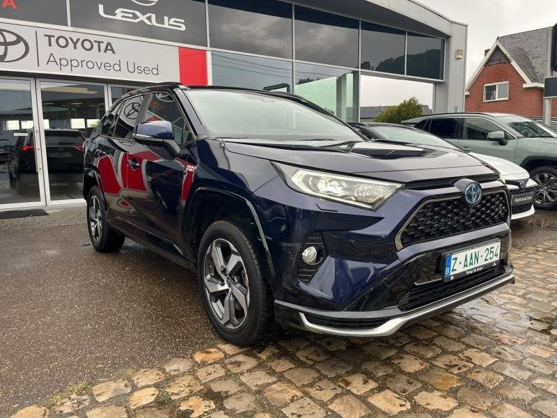 Toyota rav4 Premium Plus, Auto's, Toyota, Automaat, Blauw, Bedrijf, 5 deurs