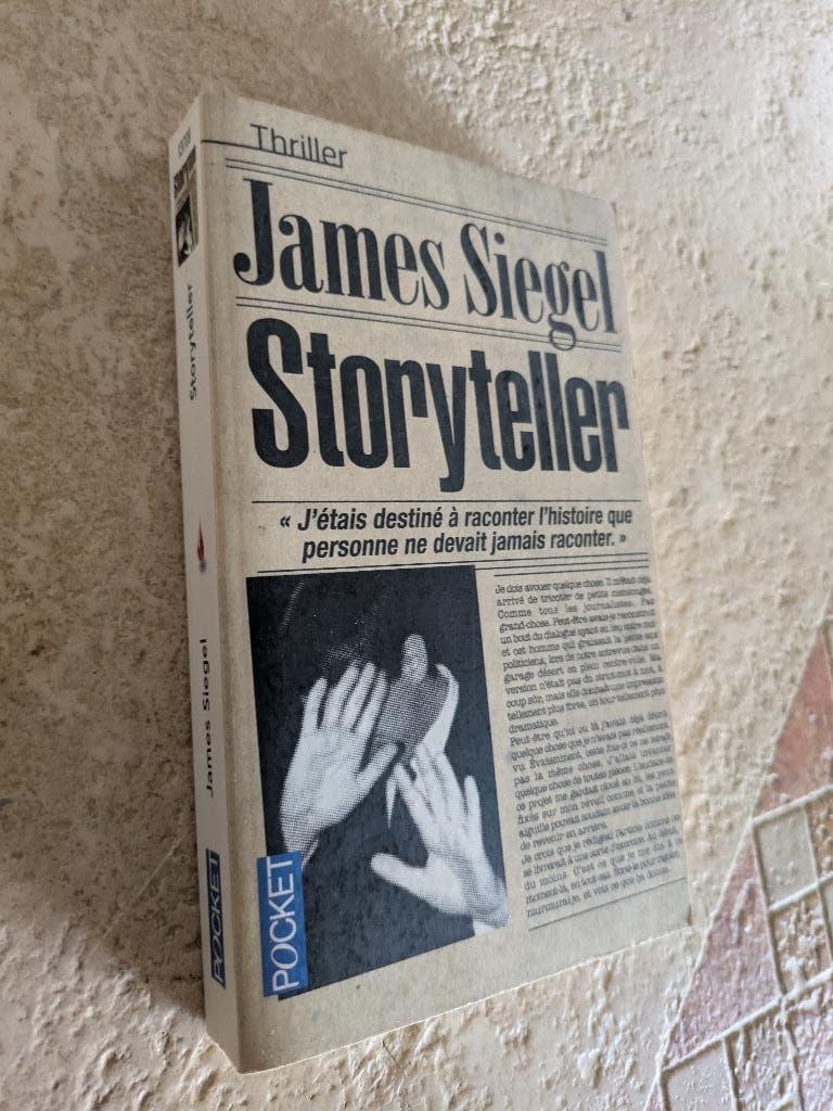 Storyteller (James Siegel)., Utilisé, James Siegel., Amérique, Envoi