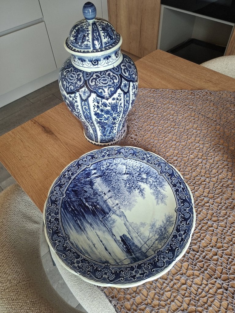 Delfts blauw, Ophalen