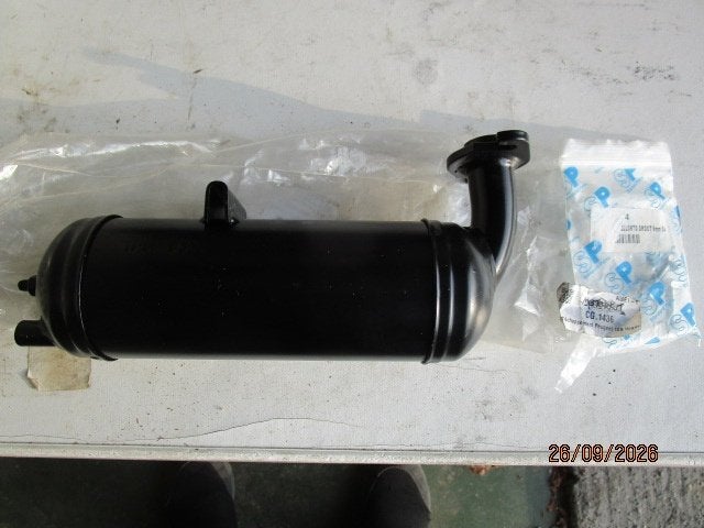 Nieuw potje Peugeot 103 - 104 montage met flens en 2 bouten, Fietsen en Brommers, Ophalen of Verzenden, Nieuw, Uitlaat, Peugeot