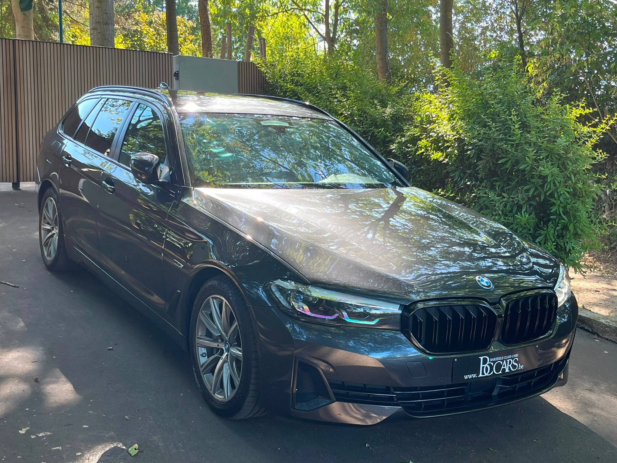 BMW 530 ea LCI-M-Stuur-Led-Prof-ACC-Cockpit Pro-Cam-20", Auto's, Automaat, 4 cilinders, Zwart, Leder