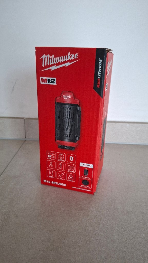 Haut-parleur de chantier Milwaukee M12, Bricolage & Construction, Enlèvement ou Envoi, Neuf