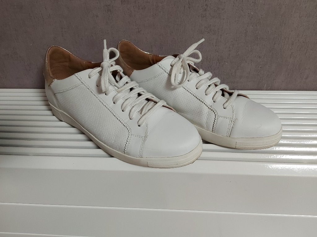 Witte damessneakers Next maat 43, Ophalen, Wit, Zo goed als nieuw, Sneakers